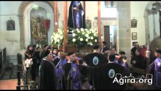 Processione del Venerdì Santo ad Agira ENNA  LA PASSIONE NEL CUORE [upl. by Llehcal520]