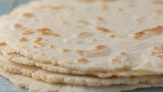 Brown Rice Tortillas  fatfree glutenfree vegan [upl. by Enitsirc]