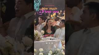 Alay na kanta si Bugoy Drilon sa Kasal ni Angeline at Nonrev  Angeline Quinto Church Wedding [upl. by Bartlet]