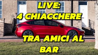 LIVE QampA TESLA vi ha contattato 4 chiacchiere tra amici al bar [upl. by Halludba]