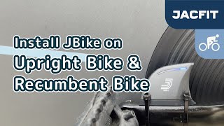 Upright Bike amp Recumbent bike installation  JBike Cycling Tracker  Jacfit [upl. by Nema668]