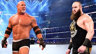 WWE 2K23  Goldberg vs Braun Strowman  FULL MATCH  WWE Jan 24 2024 [upl. by Nayab]