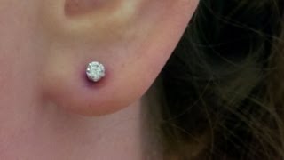 Preventing an Ear Piercing Infection  Ear Problems [upl. by Llerreg]