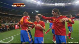 أسبانيا × البرتغال 10 كأس العالم جنوب أفريقيا 2010 [upl. by Wrench]