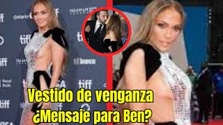 ¿Indirecta poderosa JLo y su vestido de venganza tras separarse de Ben Afflecknews [upl. by Yme917]