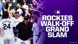 Rockies crush an unbelievable WALKOFF GRAND SLAM 😲 [upl. by Eyaf]