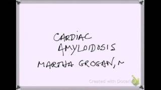 Cardiac Amyloidosis  What is Amyloid and How Does it Affect the Heart [upl. by Paresh]