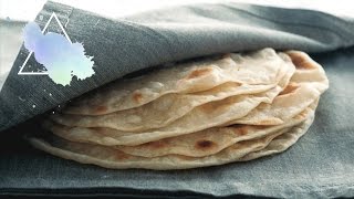 Homemade Tortilla Recipe ♡ Sustainably Vegan [upl. by Downs]