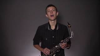 How to play Talk Dirty To Me on Alto Sax [upl. by Anauqahc887]