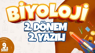 9 Sınıf 2 Dönem 2 Yazılı Hazırlık  Biyoloji [upl. by Arratal]