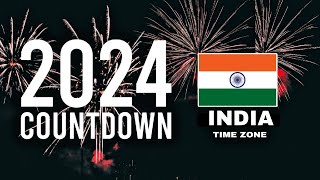 India 2024 New year Countdown Live IST Time Zone  Ind  2024 Countdown live [upl. by Blakely]