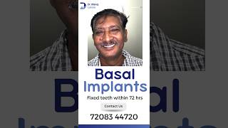 Fixed Teeth in Just 72 Hours with BASAL Implants Discover the power of modern dental innovation [upl. by Emili111]