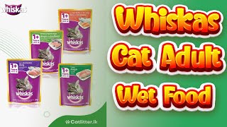 Whiskas Wet cat Food Catlitterlk  Sinhala [upl. by Yenobe]