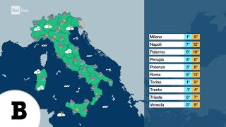 Rai Meteo 1 del giorno 25 marzo 2020 [upl. by Asilegna]