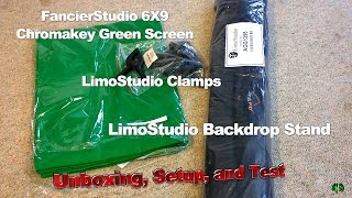 Green Screen Unboxing Setup and Test [upl. by Anad102]