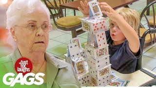 House Of Cards Genius Kid Prank [upl. by Daggna]