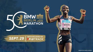 Watch Live 2024 Berlin Marathon FIRST HOUR [upl. by Ilahsiav912]