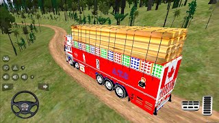 Drive Lorry truck with Fully Loaded with Planks in game 🔥Lorry truck gamingvideos [upl. by Atalante]