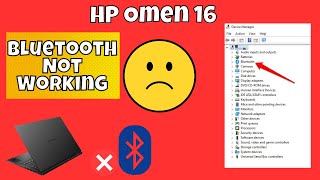 How to Solve HP Omen 16 Bluetooth Connection Problem Windows 1011 [upl. by Anilek]