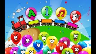 Kids Balloon pop Learning amp Educational game on Google Play [upl. by Yorled]