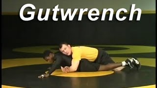 Gutwrench from Leg Lace KOLATCOM Wrestling Techniques Moves Instruction [upl. by Carlos]