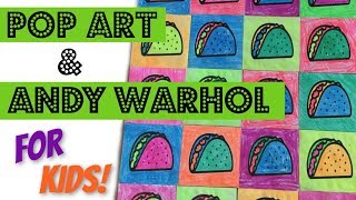 Pop Art amp Andy Warhol for Kids Teachers and Parents [upl. by Aurelio]