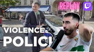 PFUT REACT À LA VIDEO DE LORIS SUR LES VIOLENCES POLICIÈRES😂😡 [upl. by Cosenza]