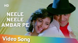 Neele Neele Ambar Pe HD  Bechain 1993Song Sidhant Salaria  Malvika Tiwari 90s Romantic Song [upl. by Tamma]