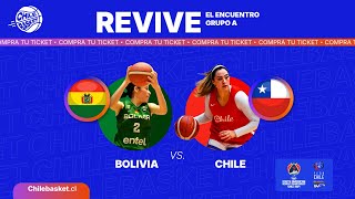 CHILE VS URUGUAY  SUDAMERICANO DE BASQUETBOL FEMENINO 2024 [upl. by Ariday]