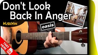 DONT LOOK BACK IN ANGER 😵  Oasis  GUITAR Cover  MusikMan N°139 [upl. by Aliuqet]