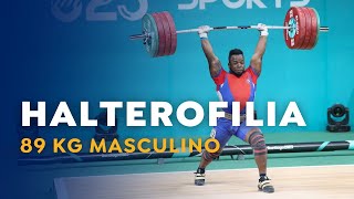 Halterofilia 89 Kg masculino  Santiago 2023 [upl. by Santa]