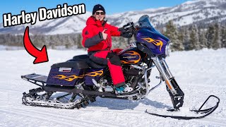 Harley Davidson Snow Bike [upl. by Niel299]