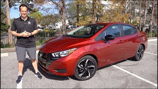 Is the 2024 Nissan Versa the BEST new car for under 20k [upl. by Jedthus]