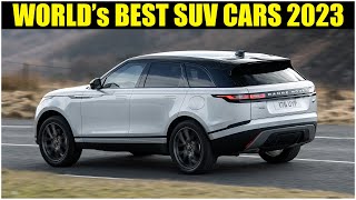 Top 7 Best SUV Cars In The World 2023 [upl. by Atsirc]