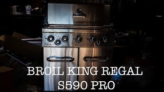 BROIL KING REGAL S590 PRO [upl. by Yadsendew757]