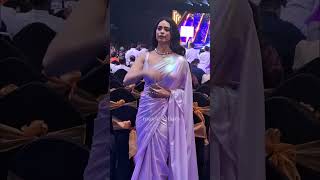 Soundarya Sharma looks Beautiful in Saree at LokmatAwards soundaryasharma awards [upl. by Jensen]