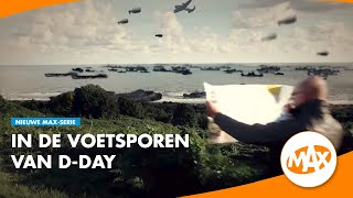 IN DE VOETSPOREN VAN DDAY met Philip Freriks  Trailer  Vanaf 26 april bij MAX [upl. by Hoeve783]