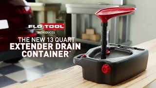 The New Super Duty Extender Drain Container™ from FloTool® [upl. by Ahsia912]