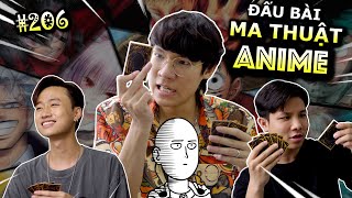 VIDEO  206 Đấu Bài Ma Thuật Triệu Hồi Nhân Vật ANIME  Vua Trò Chơi  Anime amp Manga  Ping Lê [upl. by Akinot]