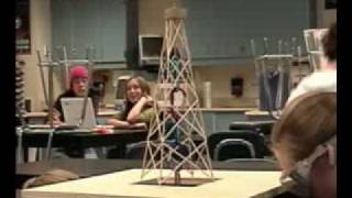 Science Olympiad 2007 Tower Breaking [upl. by Irolav]