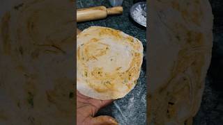 Crispy Pyaj ka Laccha Paratha  Delicious IndianStyle Multilayered Paratha Recipe shorts paratha [upl. by Ttirrem]