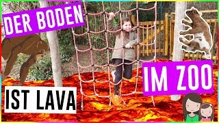 Der BODEN ist LAVA im ZOO 🔥 RETTE SICH WER KANN 😱Alles Ava [upl. by Kobi]