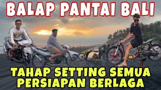 balapbali BALAP PANTAI BALI ‼️SERU BANGET ‼️TAHAP SETTING MX 200cc‼️ [upl. by Brenden422]