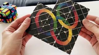 Rubiks Magic Rings Puzzle tutorial beginner solution [upl. by Haorbed939]