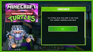 Minecraft Teenage Mutant Ninja Turtles Episode 3 and Episode 4 🐢🥷🏽 [upl. by Amilas]