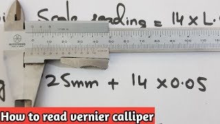 How to read quotvernier Calliperquot [upl. by Ardnuasak]