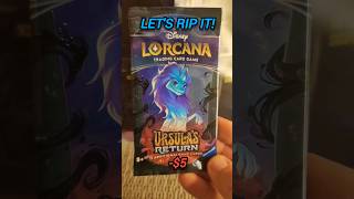 Lorcana Ursulas Return Pack Profit disney lorcana tcg shorts [upl. by Orgalim]