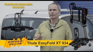 Thule EasyFold XT 934 [upl. by Ydualc83]