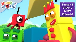 🏰 Cuboid Castle  Season 6 Full Episode 8 ⭐  Learn to Count  Numberblocks [upl. by Netsriik]