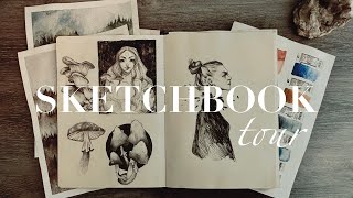 My first SKETCHBOOK TOUR [upl. by Oeramed]